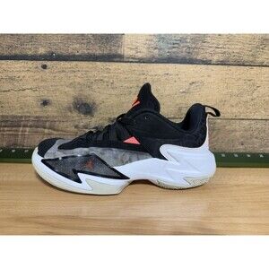 Mens Size 7.5 Or Women 9.5 - Jordan One Take 3 Black Grey Fog Pre-owned